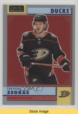 2022-23 O-Pee-Chee Platinum Retro Rainbow Trevor Zegras #R-1 READ 3a3