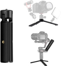 Mini Tabletop Tripod for Gimbal/Dslrs, Desktop Tripod Stand Handle Grip for DJI