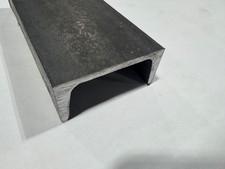 3" C Channel x 12" Length, C3 x 4.1 Structural Channel, A36 Steel