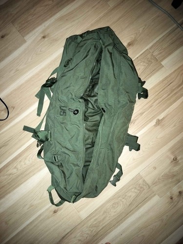 US Military Surplus Improved Duffle Bag, Issued, Green | eBay