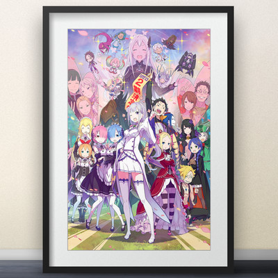 Re: Zero Season 2 Announcement Illustration  - 11x17'' Poster - Anime Manga  