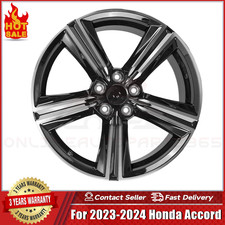 19 X 8.5 Alloy Wheel Rim Machined Black For Honda Accord 2023-2025 60307 19 X 8.5 Alloy Wheel Rim Machined Black For Honda Accord 2023-2025 60307