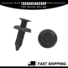 100x Clips for 6mm Hole Plastic Rivets Retainer Fender Bumper Push Pin Fastener