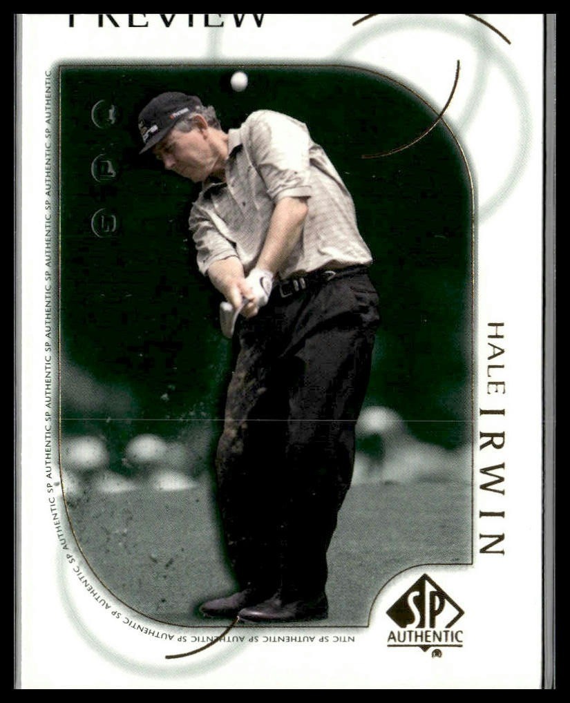 Hale Irwin 2001 Upper Deck #8 SP Authentic Preview