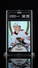 2025 Upper Deck Allure Connor Bedard #98 Tile Variation SP Case Hit TAG 10