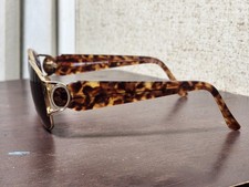 Vintage Genny Eyeglass Frames Made In Italy Tortoise Shell 608