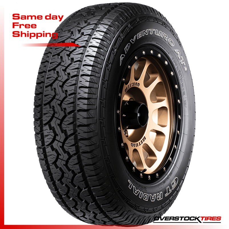 1 NEW 245/70R17 GT Radial Adventuro AT3 108T OWL (DOT:1924) Tire 245 70 ...