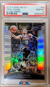 その他 PSA 10 Trae Young Prizm RC Ruby Wave 2018 Panini Prizm Ruby Wave Trae Young Rookie #78 RC PSA 10 | eBay