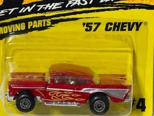 Matchbox #4 '57 Chevy, Red, NIB, 1/64