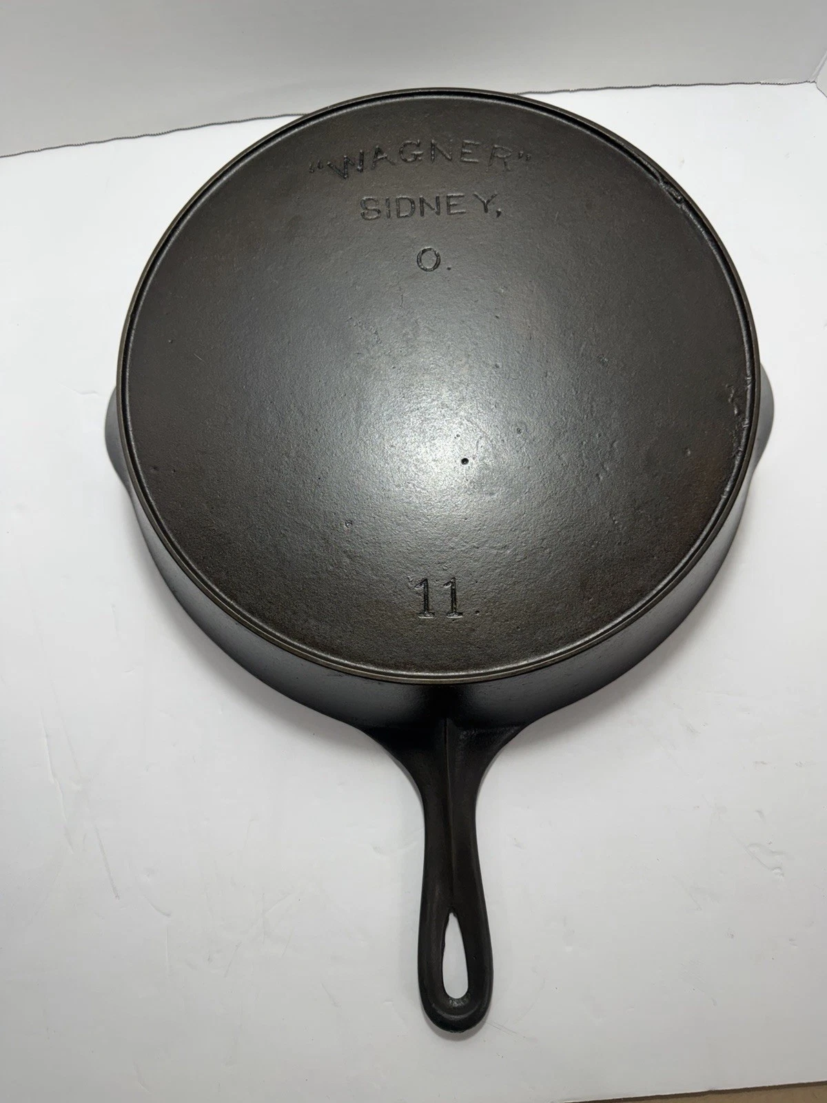 "WAGNER" Sidney, O #11 Cast Iron Skillet 12.5" W/ Heat Ring. Restored
Opens in a new window or tab