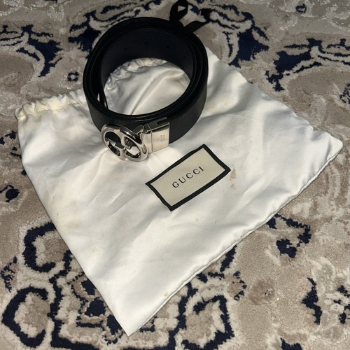 Gucci Belt Belt Silver Gucci Belt With Gucci Duster Bag