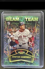 2025 Topps Stadium Club KRISTIAN CAMPBELL Beam Team Card #BT-6 Rookie Red Sox