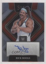 2022 Panini Select WWE Signatures Rick Boogs #SG-RBG Auto 1u6