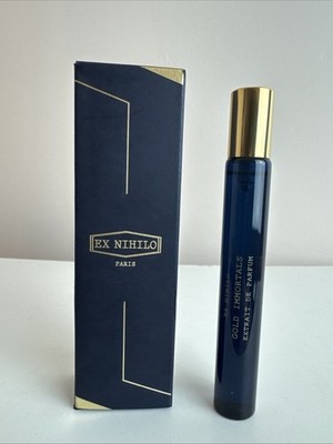 Ex Nihilo Paris GOLD IMMORTALS Extrait de PARFUM Travel Size .25oz/7.5ml NEW