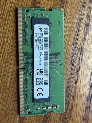 Micron 16GB 1RX8 DDR4 PC4-3200AA SODIMM Laptop RAM