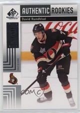 2011-12 SP Game Used Edition Authentic Rookies /699 David Rundblad #104 rp9