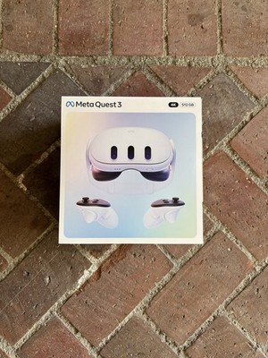 Meta Quest 3 512GB VR Headset - White for sale online | eBay