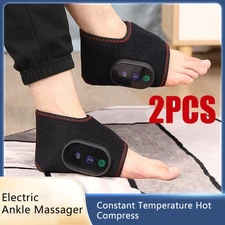 3 Mode Electric Foot Ankle Massager Heating Vibration Hot Compress Pain Relief