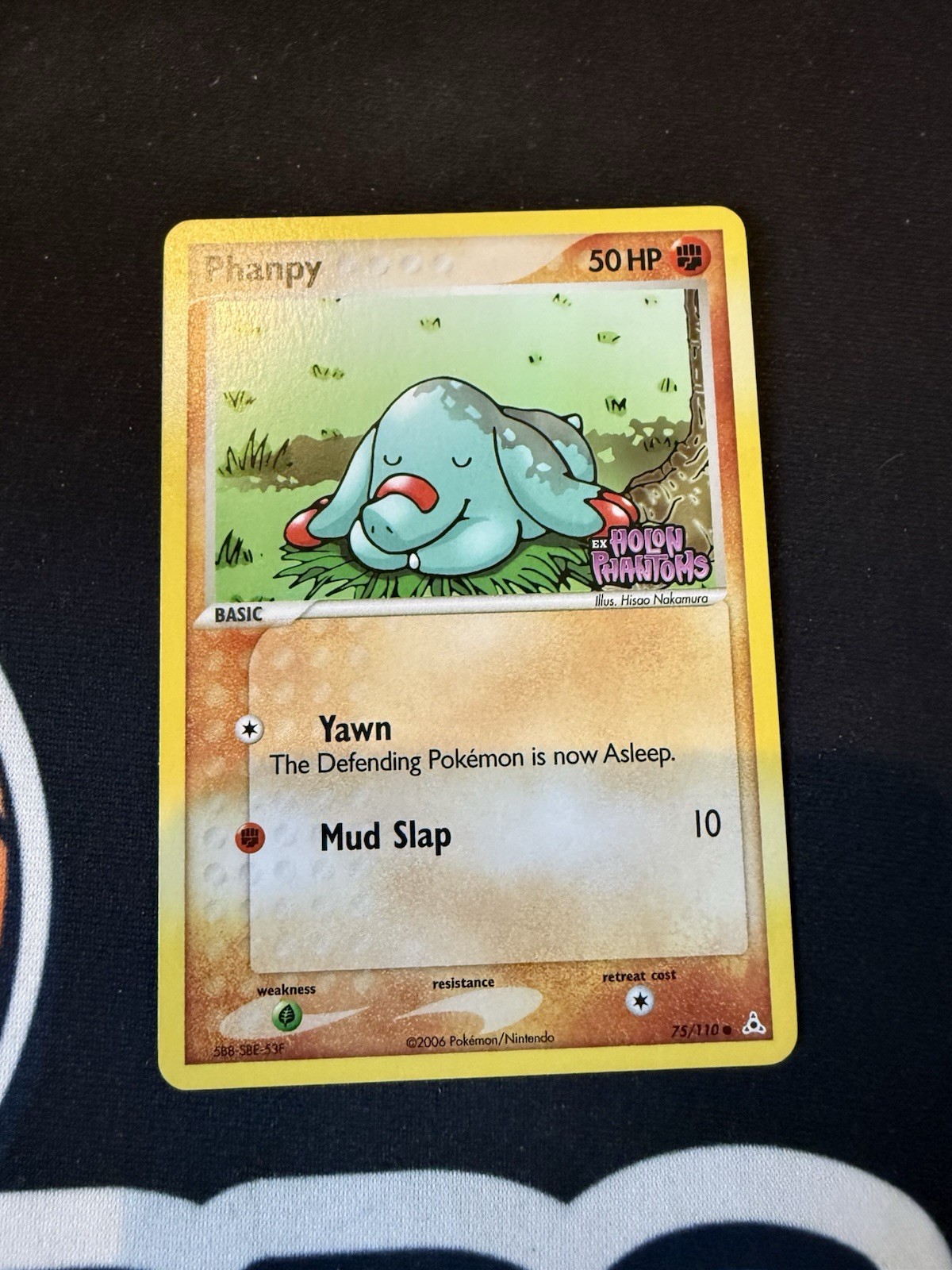 Pokemon TCG - Phanpy - 75/110 - EX Holon Phantoms - Reverse Stamped
