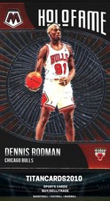 Dennis Rodman 2020-21 Panini Mosaic Holofame Chicago Bulls #8