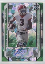 2021 Leaf Metal Draft Green Crystals 1/7 Tyson Campbell #BA-TC1 Auto 4z8