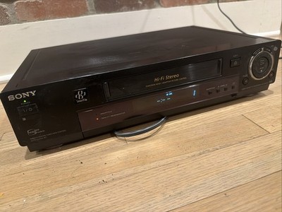 Sony SLV-M11HF VHS VCR Tested & Works NO REMOTE Vintage Video Cassette Player