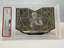 2018 Obsidian Vitreous Die-Cut Josh Allen Rookie Card /100 - Buffalo Bills