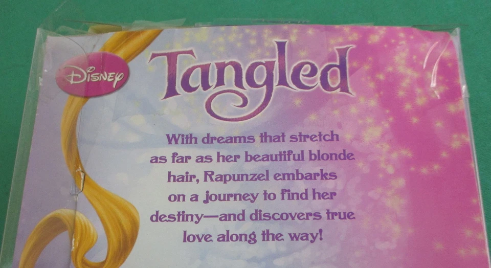 Extensiones de cabello rubia muñeca Barbie Rapunzel enredada Disney nueva en caja Mattel Foto 4 de 4