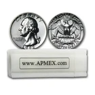 90% Silver Washington Quarters 40-Coin Roll Proof