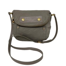 Marc by Marc Jacobs Beige Preppy Nylon Mini Natasha Crossbody Bag Multi-Pocket