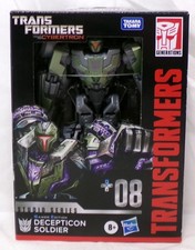 Transformers Deluxe Gamer Edition Decepticon Soldier Studio Series New Hasbro
