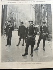 1904 DER SPREEWALD - EIN LAND UNTER EIS BEI BERLIN - DAS ILLUSTREE LEBEN