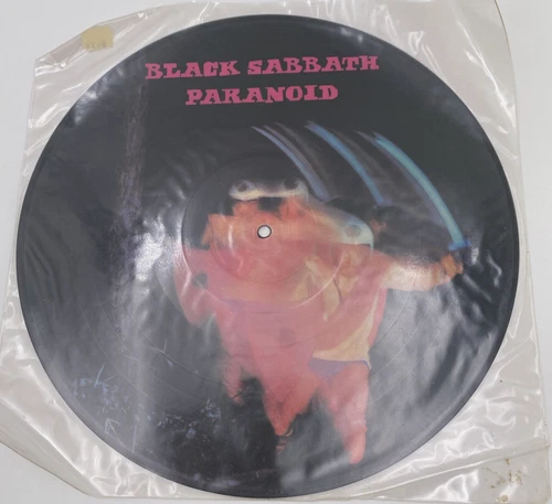 BLACK SABBATH / Ozzy**Paranoid Picture Disc Vinyl LP**UK First Press**Rare