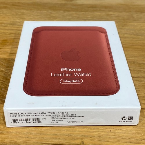Apple iPhone Leather Wallet Magsafe Magnetic Card Holder Arizona Original - Picture 15 of 18