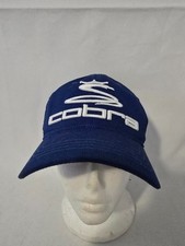 Cobra Hat Cap Strap Back One Size Blue Golf Mens Performance Pre Owned