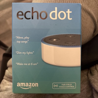 Amazon Echo Dot (2nd Generation) Smart Speaker w/ Alexa White Open Box