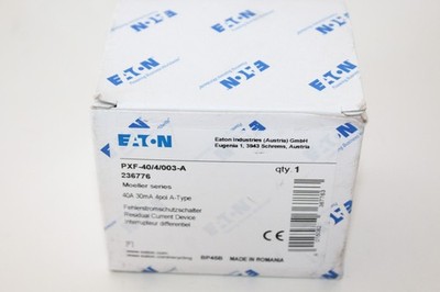 Eaton 236776 Fehlerstromschalter Pxf-40/4/003-A Neu Rechnung MwSt