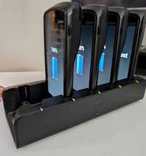 Toast Go 2 Handheld POS Bundle 4 TG200 Terminals 5-Slot Charging Dock DTC200 Set