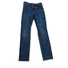Pilcro Women's Size 27 High Rise Cigarettte Jeans Anthropologie Medium Wash