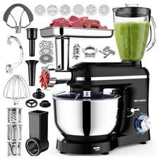 Küchenmaschine Mixer MalTec 3in1 2000W 6,2L ...