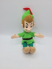 Vintage Disney Store Peter Pan 10  Bean Bag Plush Boy Stuffed Animal Toy