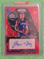2023-24 Panini Prizm Jordan Miller Choice Red /88 RC Rookie Signatures Auto