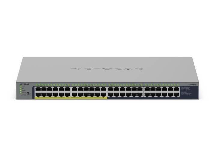 NETGEAR GS748PP Unmanaged Gigabit Ethernet (10/100/1000) Power over Ethernet (Po