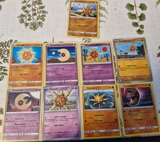 Pokemon Cards - Lunatone/Solrock Bundle (Pack 2) - 9 cards in total