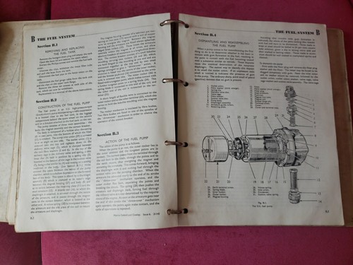 Morris Oxford Cowley Traveller Half Ton Van S2 & 3 BMC Workshop Manual - Picture 4 of 8