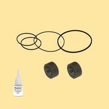 Cinghia rullo pressione �l = kit 8 per Panasonic SA-AK 630 G-P-PC Tape Deck Compact