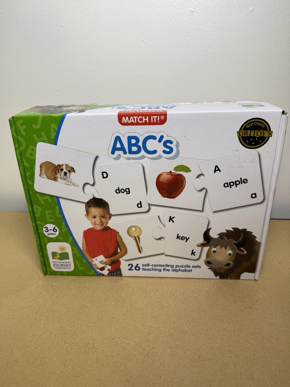 The Learning Journey Match It ABCs Preschool Toys