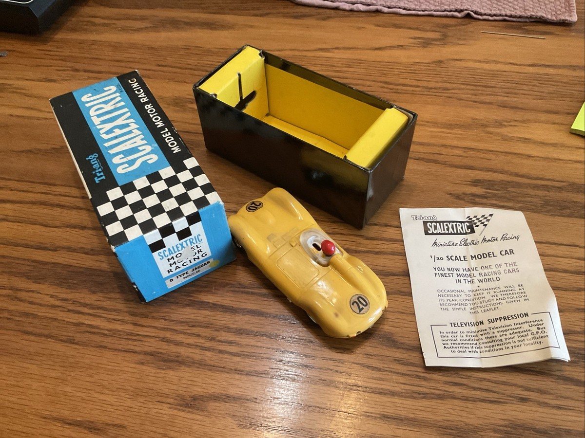 Scalextric MM/C.60 Jaguar 1/32 scale slot car Original Box | eBay