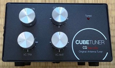 CUBETUNER CQ ham radio Original Manual Antenna Tuner 150W 3.5 to