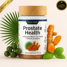 Prostate Health- Urinary, Bladder & Immune System Health 90ct 10 Herbs & Vitamin